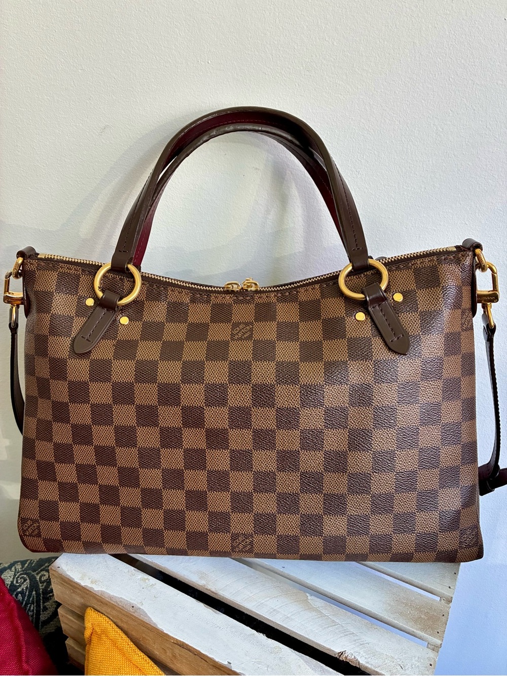 Louis Vuitton Lymington Damier Ebene Canvas - Picture 3 of 16
